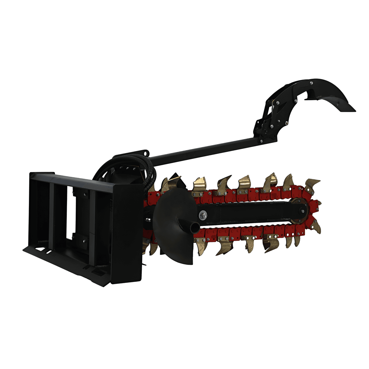 Value Industrial Skid Steer Trencher - 900mm trenching width - 200mm trenching depth