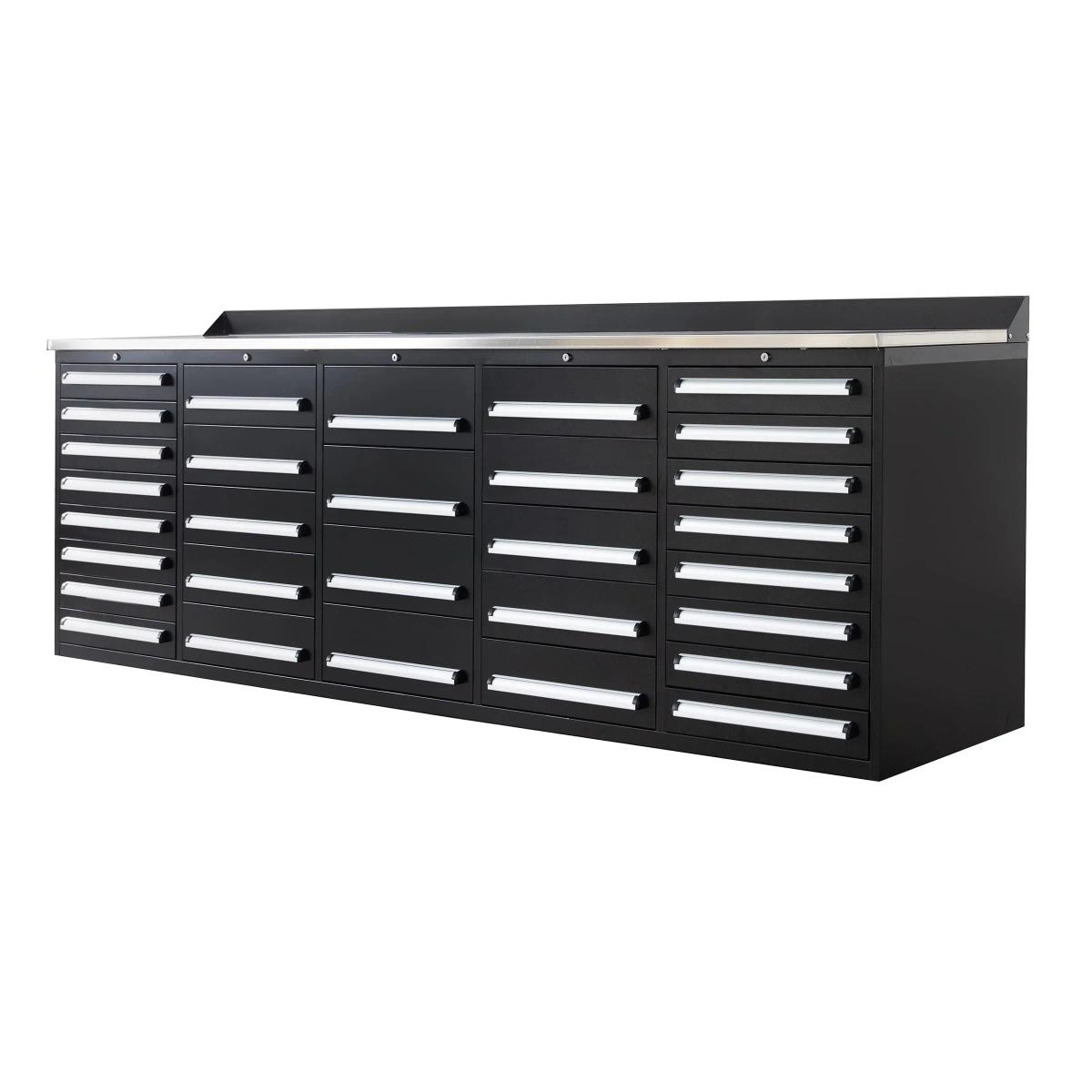 Value Industrial 10FT-30D Workbench Cabinets - 10 foot wide - 30 drawers