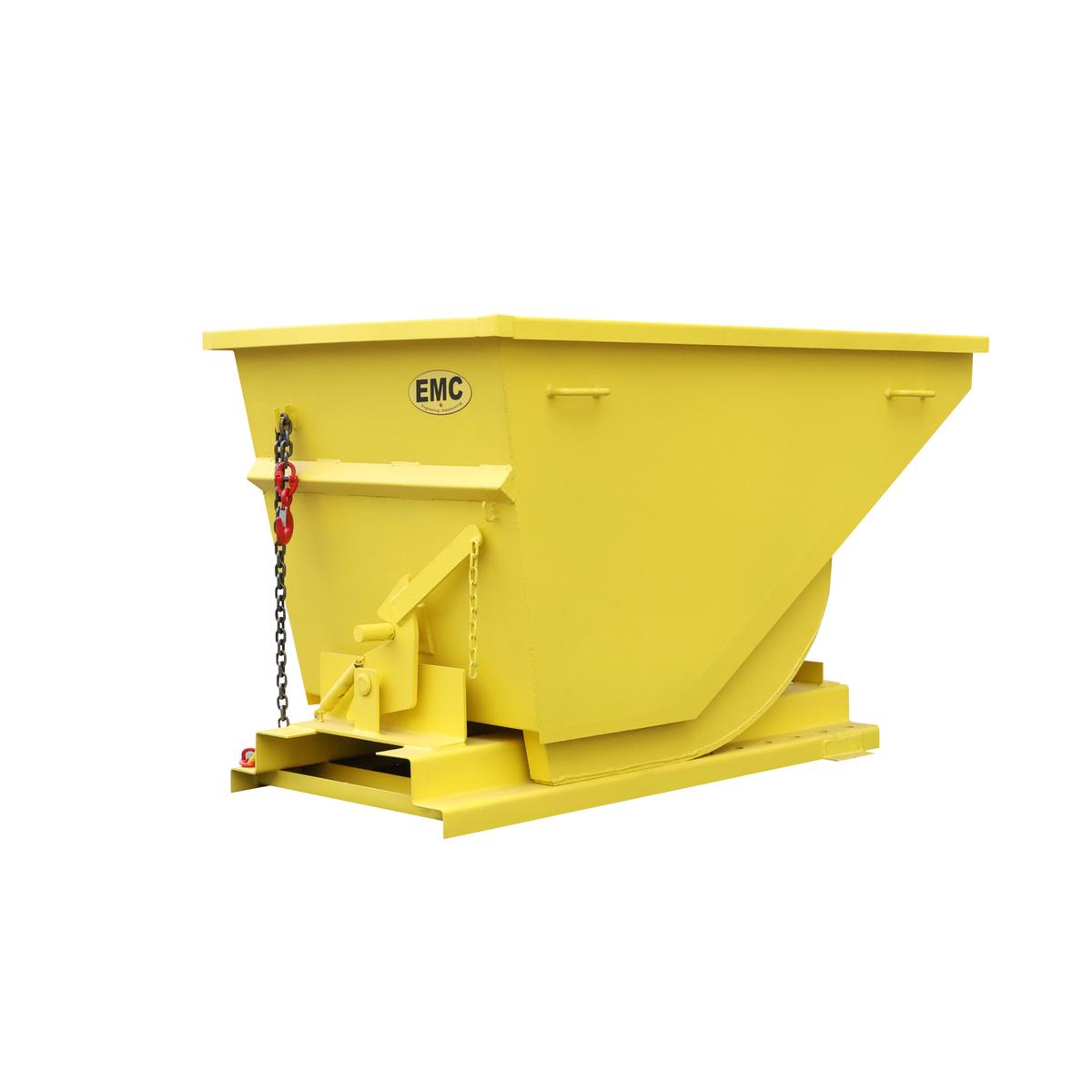 Value Industrial Forklift Pocket Self Dumping Hopper - 1.5 cubic yard capacity