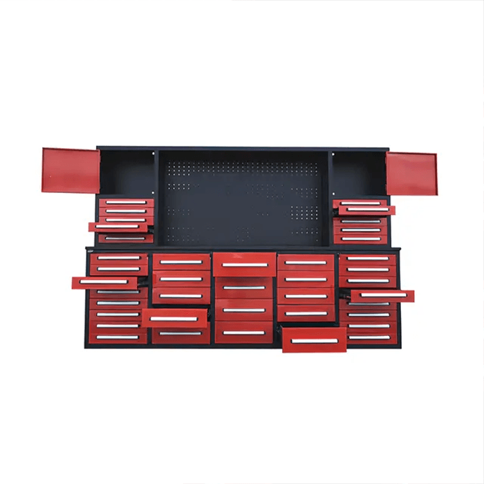 Value Industrial 10FT 40D-2 Workbench Cabinet - 10 foot wide - 40 drawers