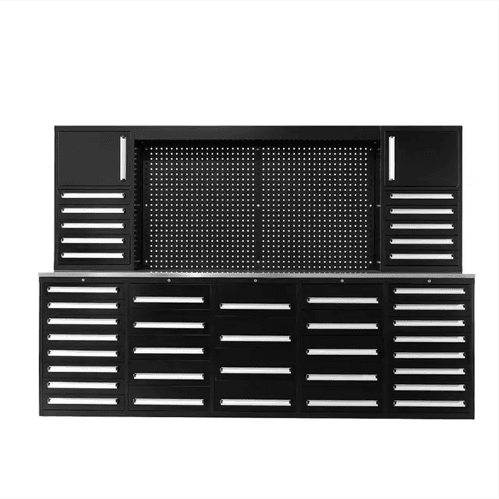 Value Industrial 10FT 40D-2 Workbench Cabinet - 10 foot wide - 40 drawers