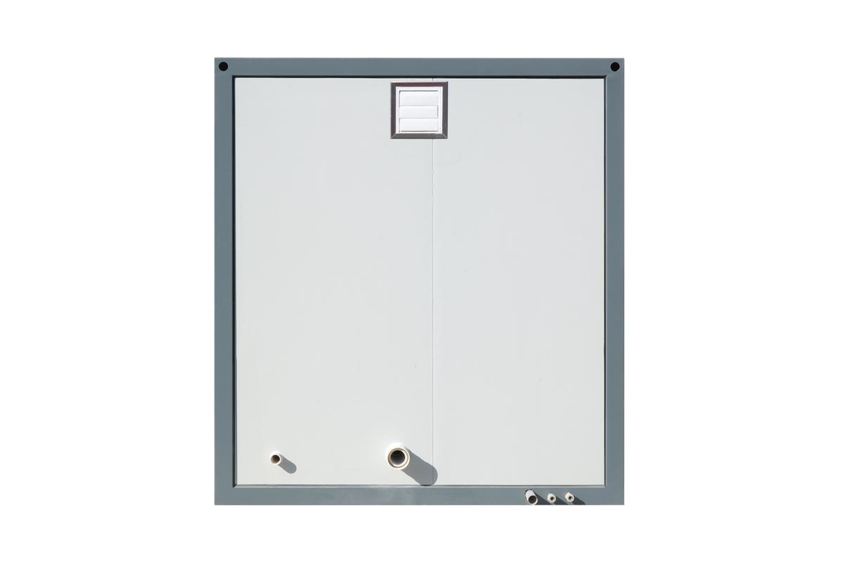 Value Industrial Mobile Toilet with Bathroom - simple elegant design - external sceptic & power