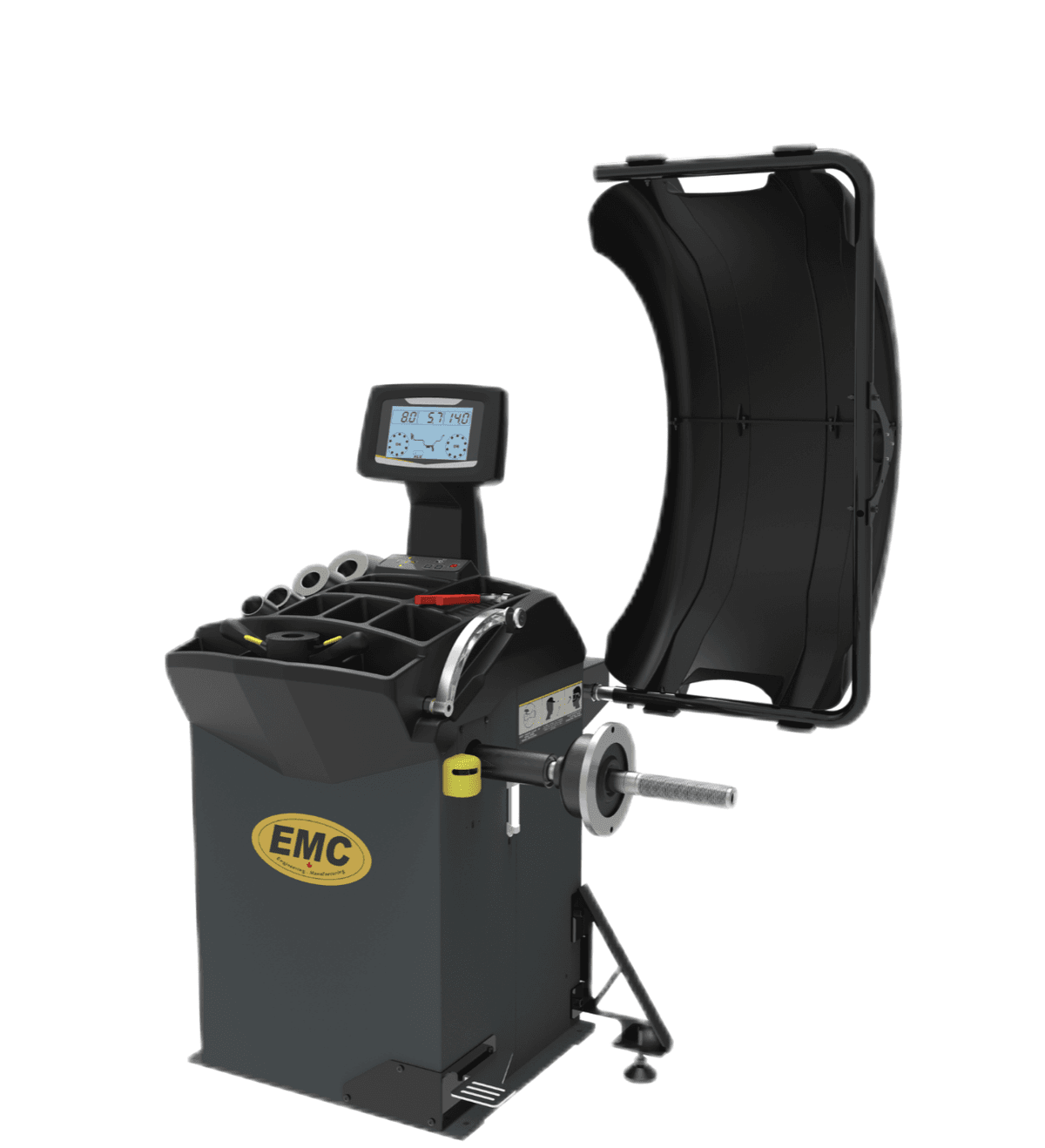 Value Industrial Wheel Balancer With LCD Screen, Sonar, Laser and Electronic Brake