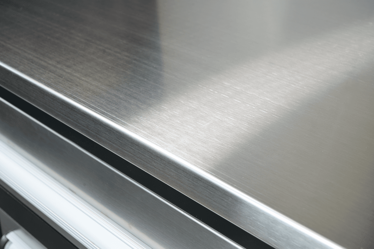 Value Industrial 10FT-25D-3 Stainless Workbench Cabinet