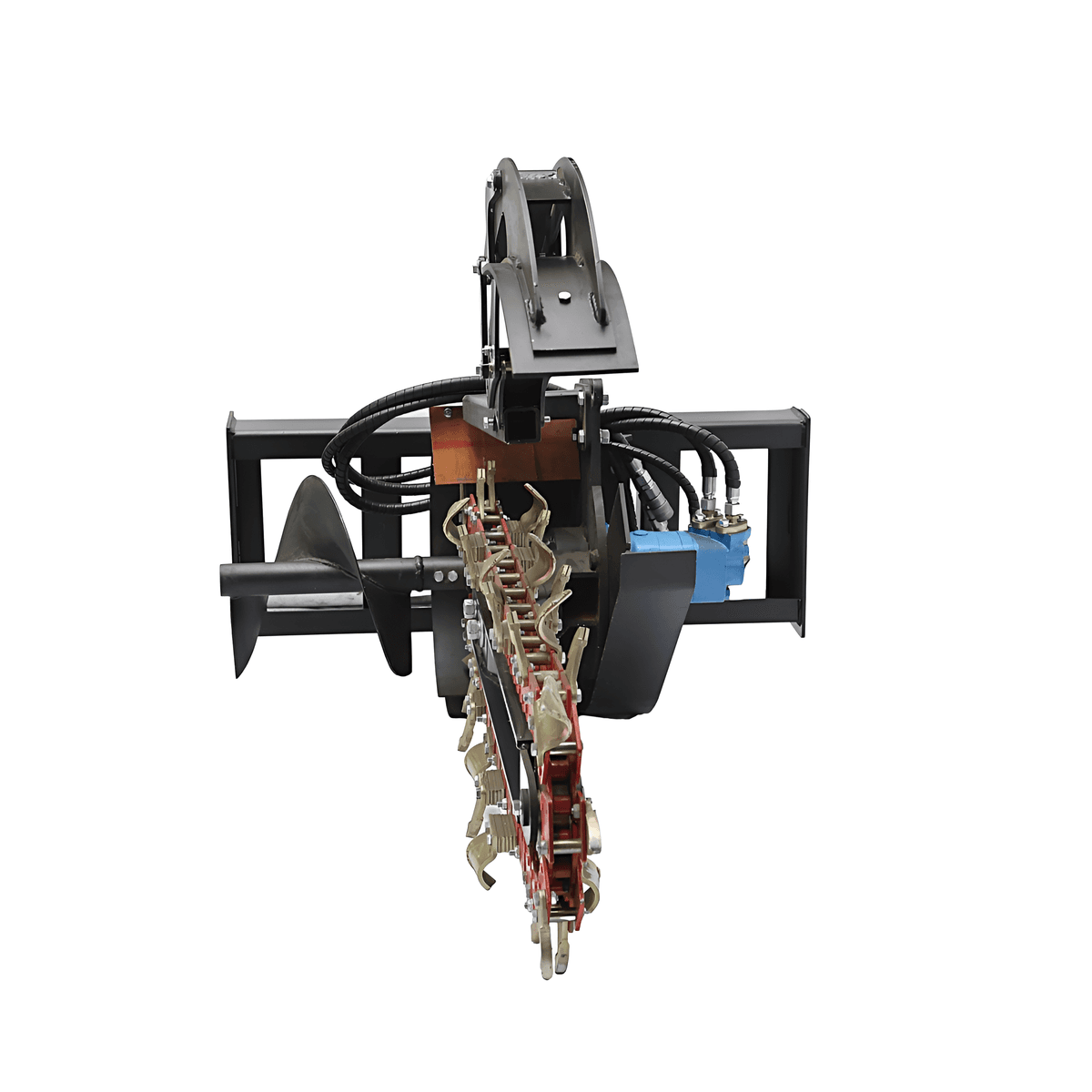 Value Industrial Skid Steer Trencher - 900mm trenching width - 200mm trenching depth