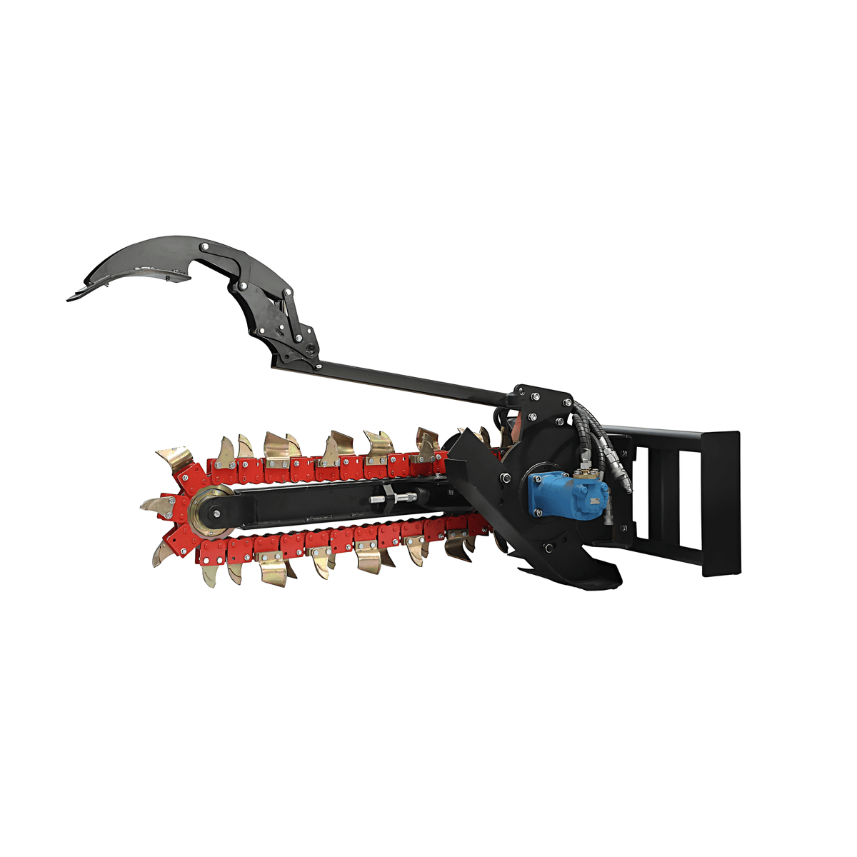 Value Industrial Skid Steer Trencher - 900mm trenching width - 200mm trenching depth