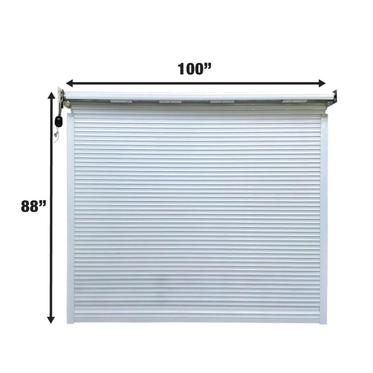 Value Industrial Remote Control Motorized Roll-Up Door Kit for SG2119 Metal Garage Shed