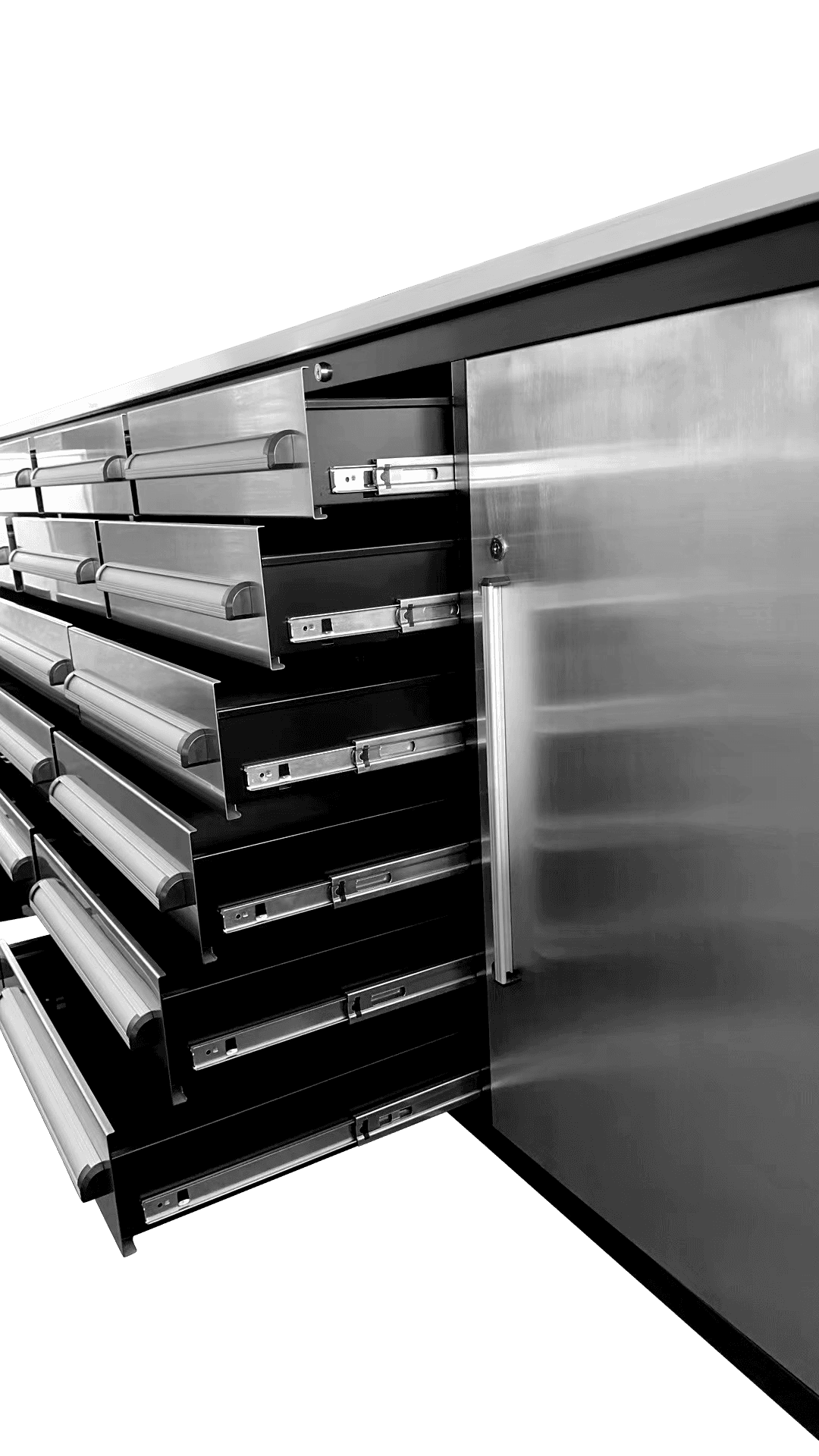 for Value Industrial 10FT-18D Stainless Workbench Cabinet