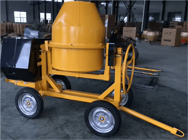 Value Industrial Portable Cement Mixer With 4 Wheels Design
