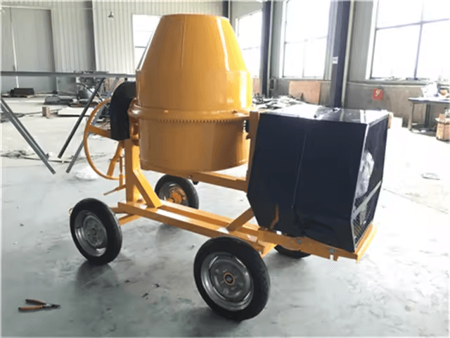 Value Industrial Portable Cement Mixer With 4 Wheels Design