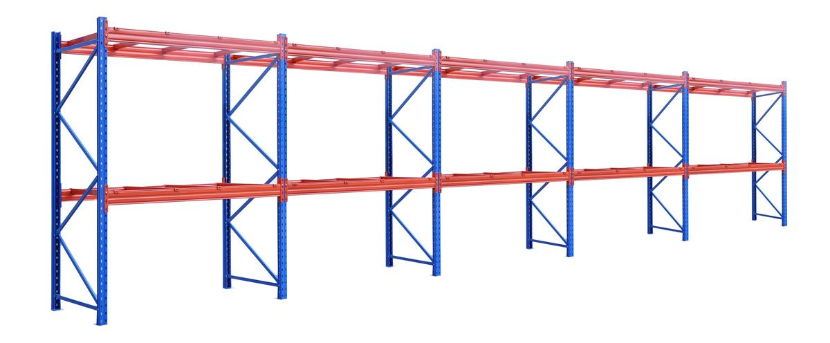 Value Industrial Heavy-Duty Warehouse Racks - 96"W x 42"D x 120"H