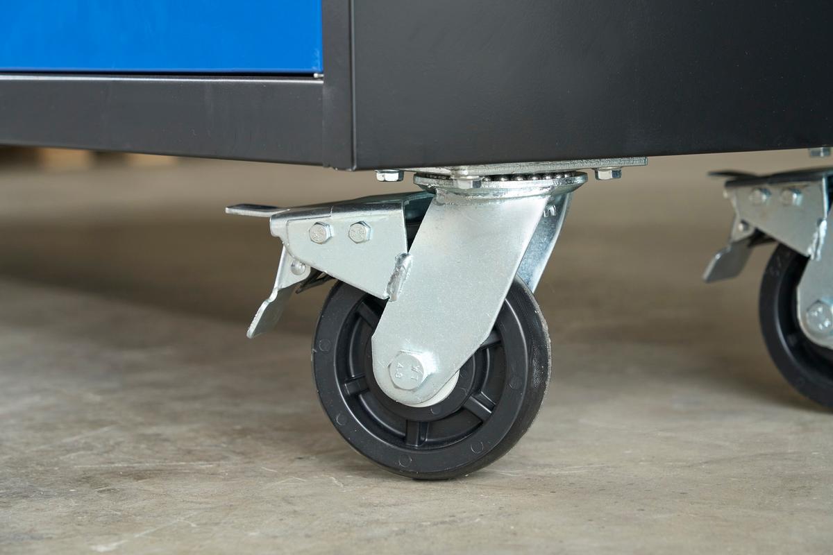 Value Industrial Caster Wheels Kit For 7FT Workbench