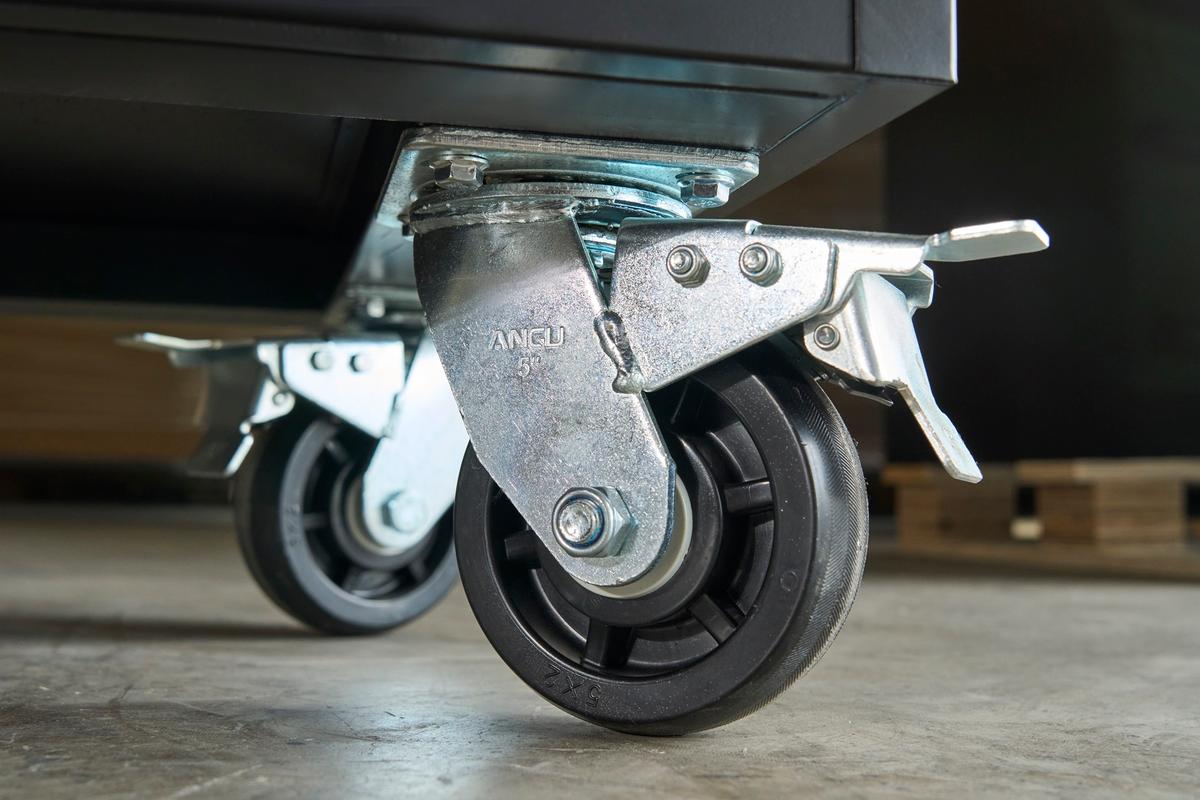 Value Industrial Caster Wheels Kit For 7FT Workbench