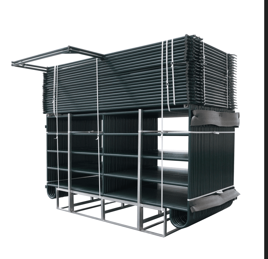 Value Industrial 54 Panels & 2 Gates Corral Cattle Panels Pack - 10 foot wide x 5 for height per panel - powder coated tube frame