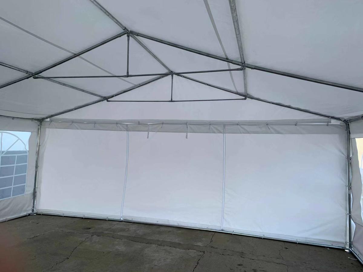 Value Industrial PVC Party Tent - 20' wide x 20' length