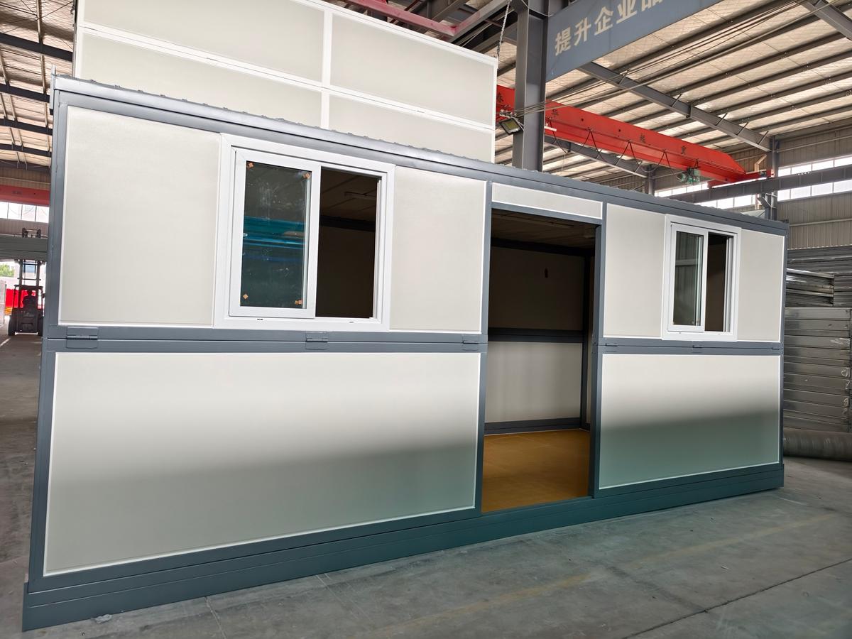 Value Industrial 20 Feet Foldable Container House With Side Wall Door